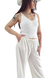 Palazzo LINO RAYADO (40 al 50) - OFF WHITE - tienda online