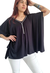 Remeron Poncho SWAROSKY BLACK (XL/XXL) -