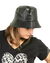 Gorro PILUSO ECOCUERO REVERSIBLE BLACK