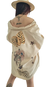 Camisa Maxi Oversize LINO BAMBULA ESTAMPADA SELVA (XXL) BEIGE - en internet