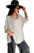 Remerón Vestido Juliette OVERSIZED (XXL) Rayado WHITE en internet
