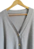 Cardigan Oversized Bremer Grey XL/XXL - AW25 en internet