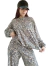 SET OVERSIZED WAFFLE PRINT - Palazzo + Buzo ( 40 al 50) AW25 en internet
