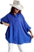 Camisa Maxi Oversize (XXL) Deep Blue en internet