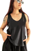 Musculosa V ORIANA BLACK SHINE (M al XL)