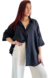 Camisa Maxi Oversize LINO BAMBULA (XXL) PREMIUM BLACK - comprar online