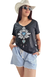SET Remera LOVE BLUE + SHORT RAYADO ( 40 al 48) en internet