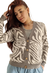 Cardigan Jackard Azebrado GREY SOFT (M /L) - tienda online