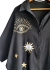 Imagen de Camisa Maxi Oversize LINO BAMBULA ESTAMPADA UNIVERSE (XXL) PREMIUM BLACK -