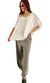 Remeron V Manga 3/4 (XL/XXL) FLAMEE WHITE LEAVES - Kuwana Shop
