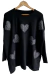 MAXI Sweater BREMER LARGO (XL/XXL) LOVE BLACK AW25 - - comprar online