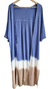 Camisa Kimono Larga BLUE BATICK (XL/XXL) en internet