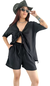 SET LIBORE LINO BAMBULA Kimono + Short (42 al 50) BLACK - comprar online