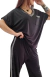 Imagen de SET SHINE AMPLIO Remera V + Palazzo 44 al 52