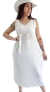 Vestido largo Eye Cream (M)