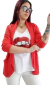 Blazer Sastrero Emma Red (M al XL) - comprar online