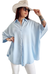 Camisa Maxi Oversize (XXL) Sky - comprar online