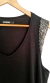 Musculosa Denise (M al XL) BLACK SHINE PLATE Lentejuelas - Kuwana Shop