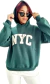 Buzo Hoodie FRIZA NY BORDADO PREMIUM - GREEN AW25 - comprar online