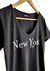 Remera V PREMIUM NY CITY (4 talles) -BLACK en internet