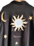 Camisa Maxi Oversize LINO BAMBULA ESTAMPADA UNIVERSE (XXL) PREMIUM BLACK - - Kuwana Shop