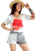 Short Denim Dark Bicolor AMPLIO [38 al 46]