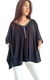 Remeron Poncho SWAROSKY BLACK (XL/XXL) - - comprar online