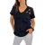 Remera V Oversize (XL) 3 Stars Black