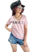 Remera V PREMIUM VOGUE ROSE (3 talles) - tienda online