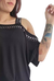 Remera GRECIA TACHAS L/XL BLACK - comprar online