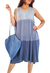 Vestido Solero (XL/XXL) Oversize Blue Navy