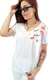 Remera V PREMIUM LASHES WHITE ( 4 talles)