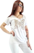 Remera V PREMIUM Butterfly WHITE (4 talles) - Kuwana Shop