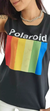 Sudadera Algodon POLAROID BLACK M/L en internet