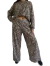 Imagen de SET OVERSIZED WAFFLE PRINT - Palazzo + Buzo ( 40 al 50) AW25