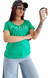 Remera V PARIS GREEN (SM) - en internet