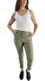 Pantalon NATACHA Elastizado GREEN ARMY ( 38 al 50) - comprar online