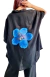 Camisa Maxi Oversize LINO BAMBULA HAWAI SINGLE (XXL) BLACK - comprar online
