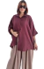 Imagen de SET OVER Maxi Camisa TEXTURADO BORDO +Palazzo (XXL) TEXTURADO VIZON AW25