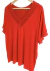 Remera V Oversize SHINE RED XL/XXL en internet