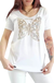 Remera V PREMIUM Butterfly WHITE (4 talles) - comprar online