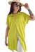 Camisola Vestido Camisero LINO Lime en internet