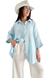 Camisa Maxi Oversize LINO BAMBULA (XXL) PREMIUM SKY - comprar online