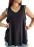 Musculosa Denise (M al XL) BLACK SHINE PLATE Lentejuelas - comprar online