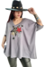 Remeron V Manga 3/4 (XL/XXL) LOVE PRINT GREY