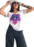 Remera V PREMIUM HAWAI VIOLET White ( 4 talles ) - comprar online