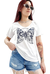 Remera V PREMIUM BUTTERFLY WHITE Black (4 talles)