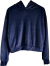 BUZO HOODIE Corto PLUSH (M/L) BLUE - AW25 - tienda online