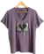 Remera V PREMIUM HEARTH PURPURE (4 talles) - AW25 - comprar online