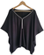 Remeron Poncho SWAROSKY BLACK (XL/XXL) - - tienda online